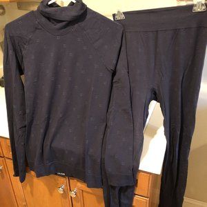 Sweaty Betty Baselayer top and leggings set